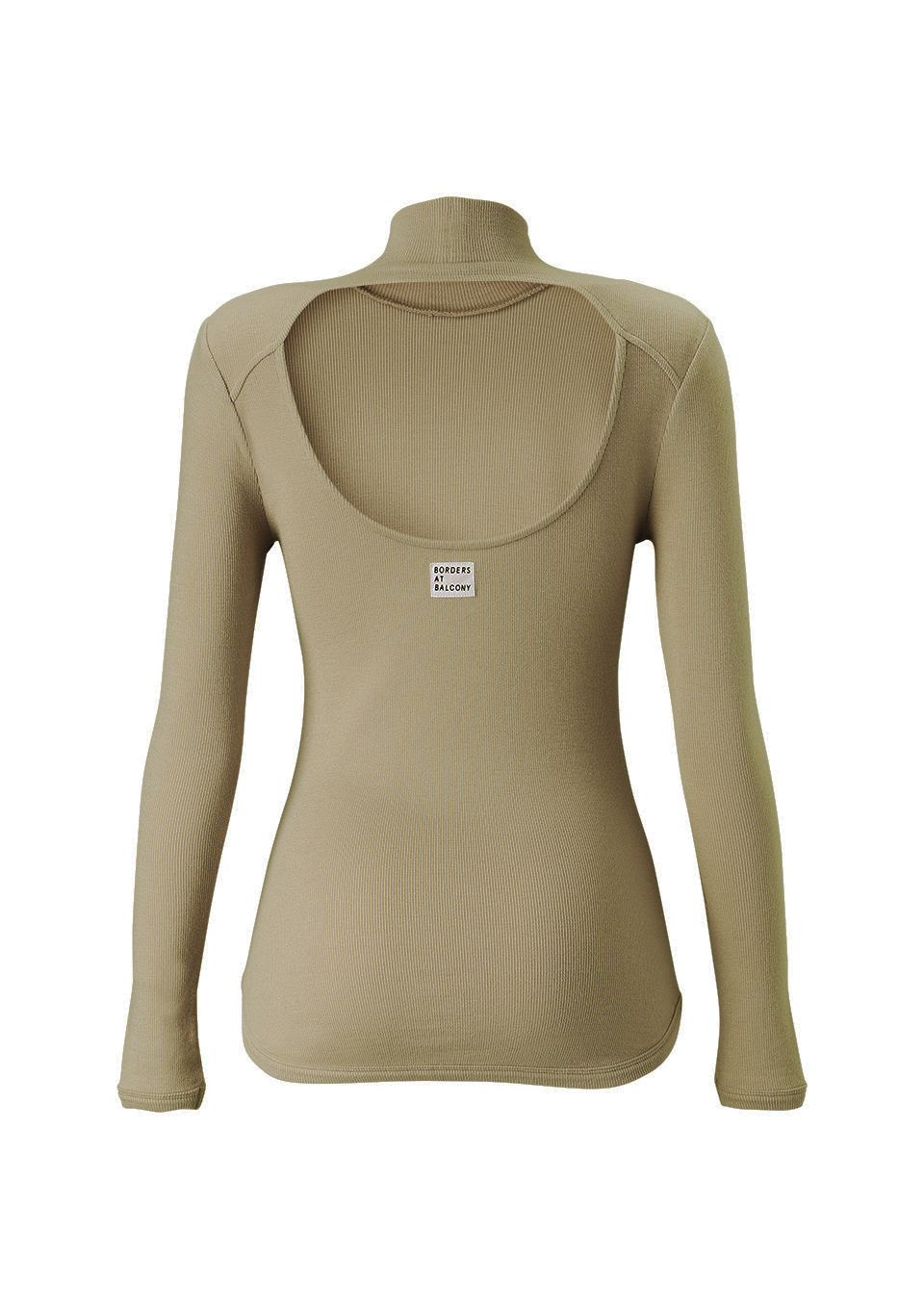 BACK CUT OUT RIB