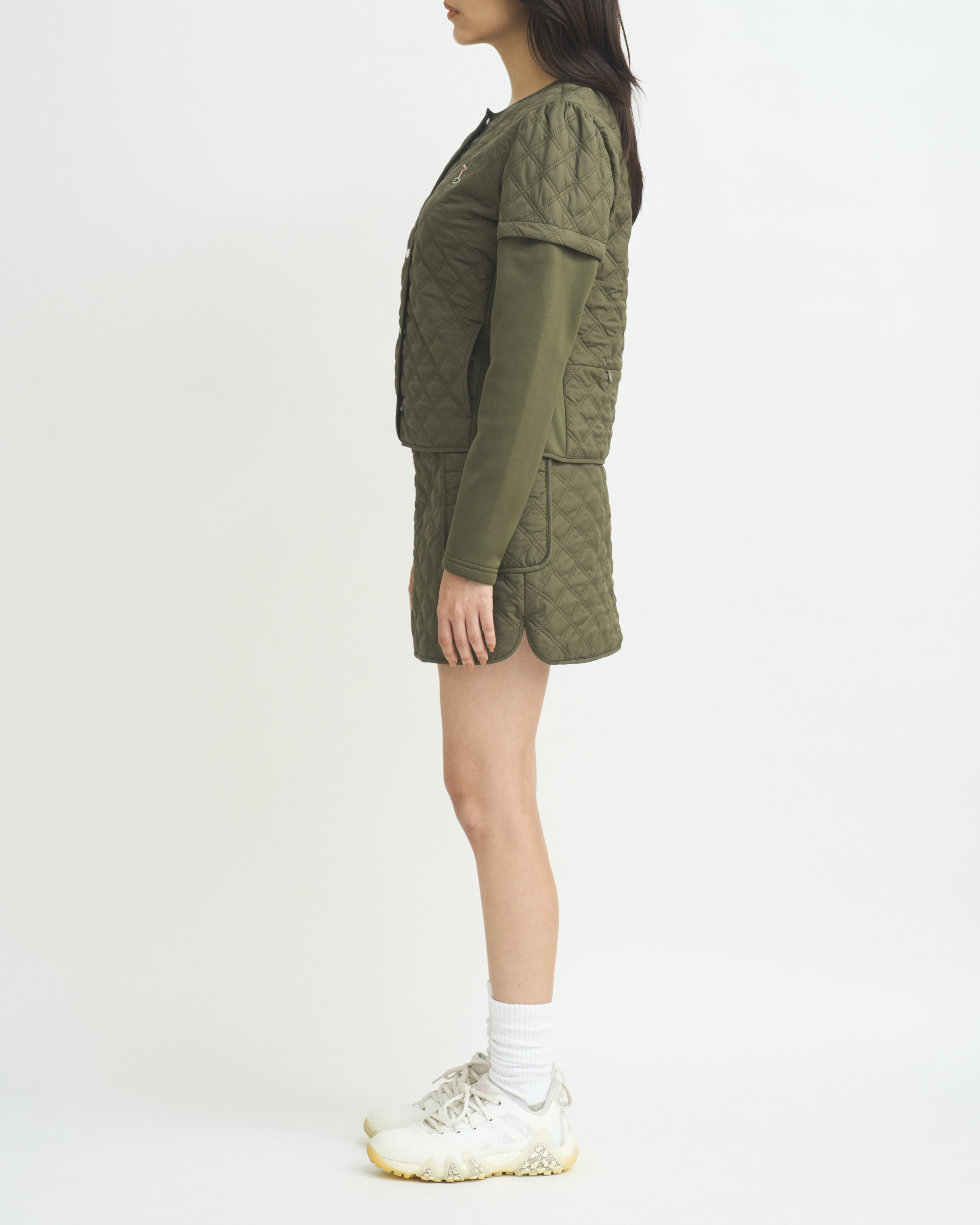 GDT QUILTED MINI SKIRT
