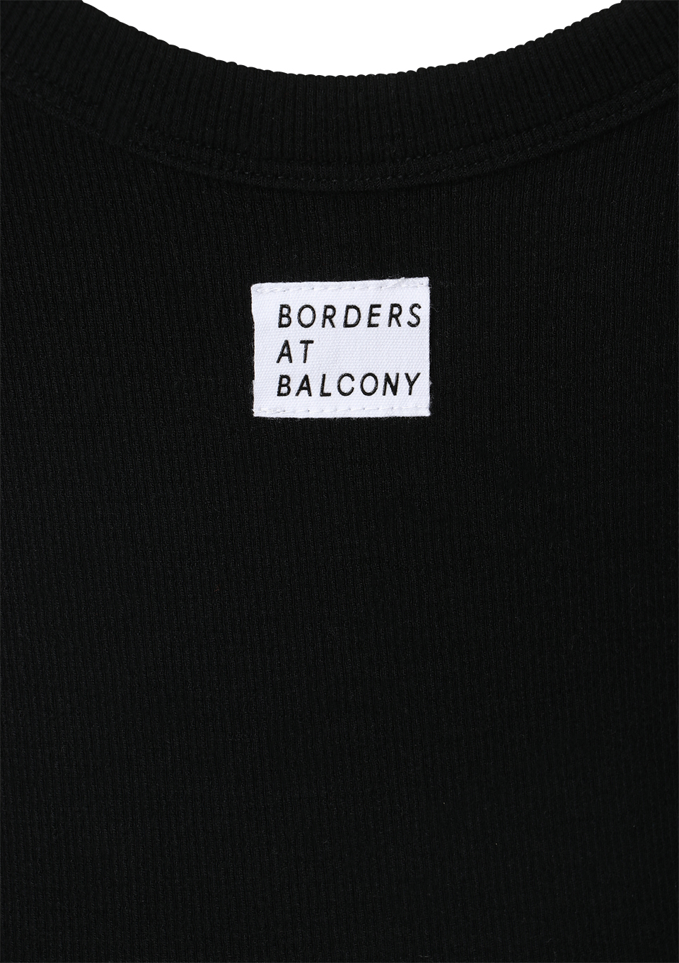 HALF SLEEVE RIB TEE