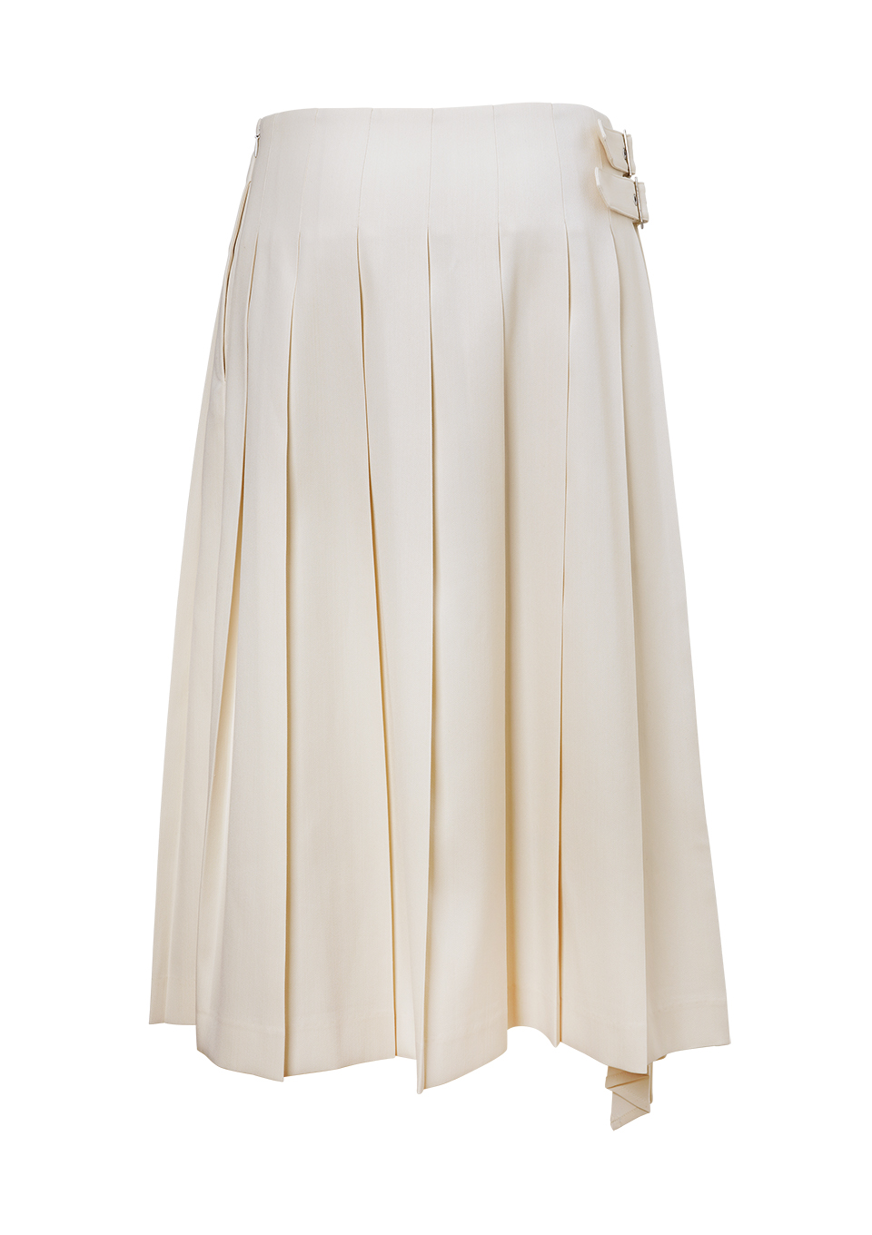 BELTED PLEATS SKIRT