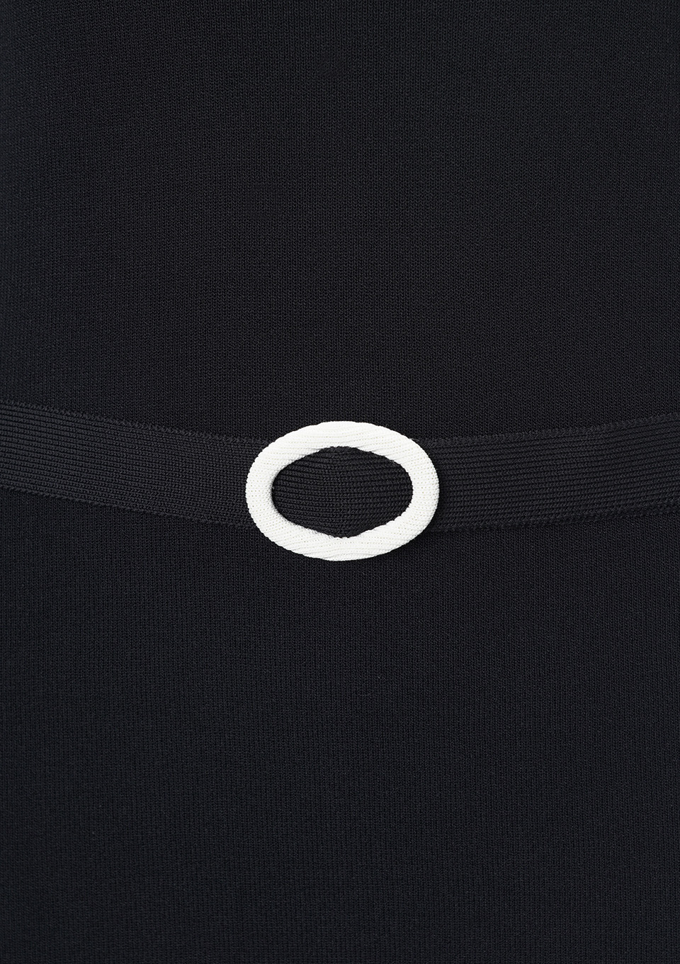 FRILL SHOULDER BELTED TOP