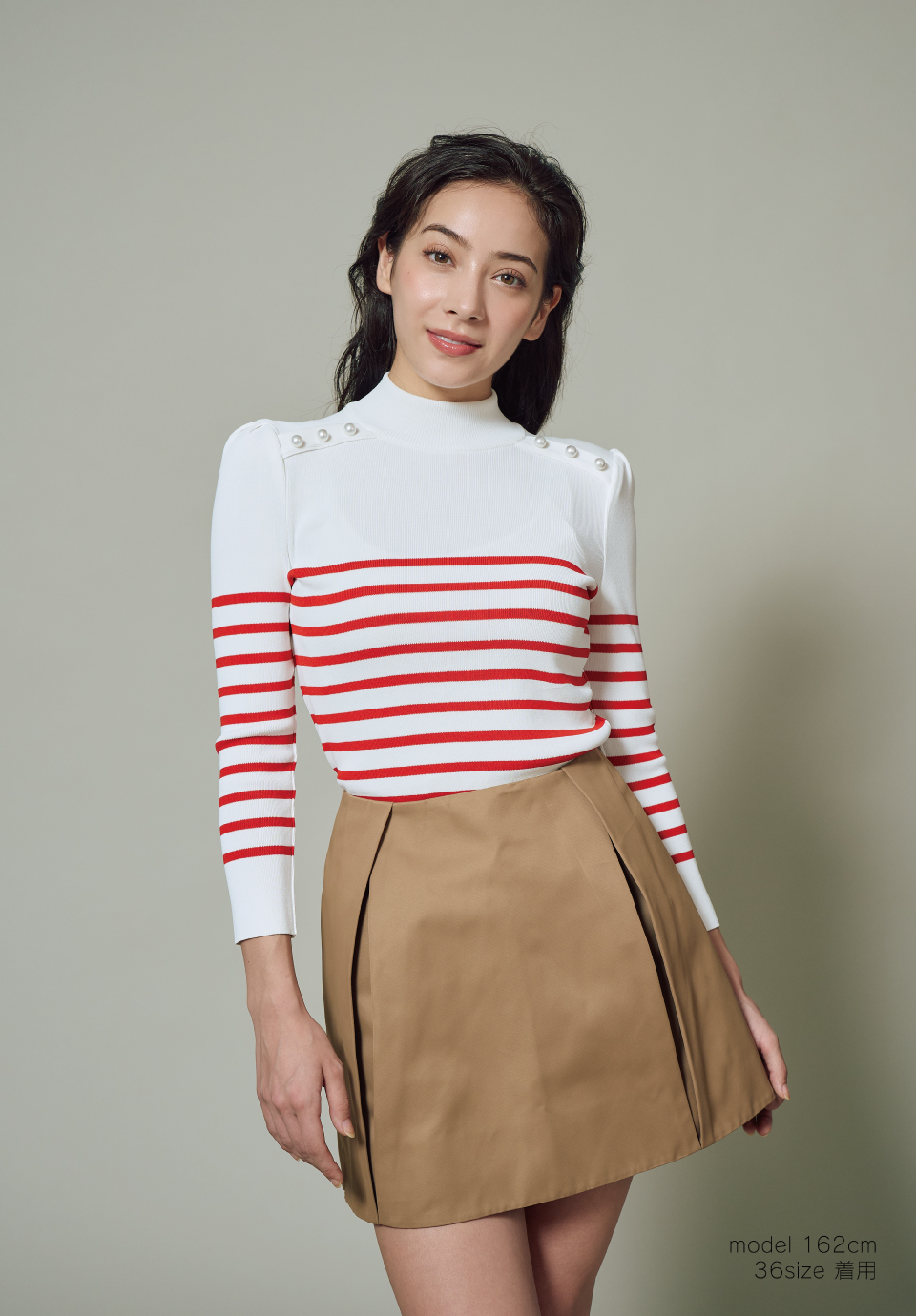 BORDER PEARL TOP