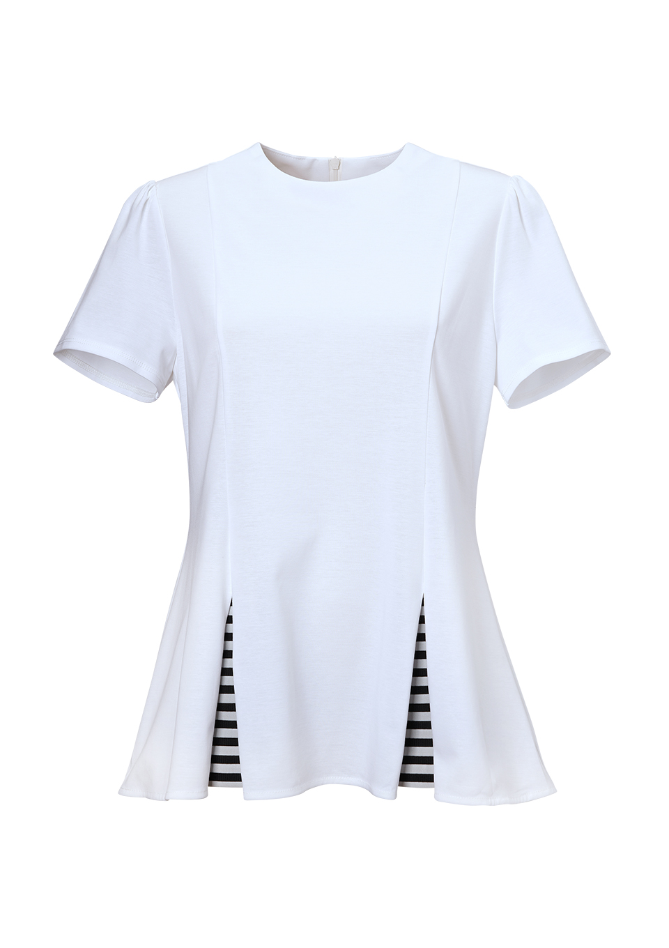 BORDER FLARE TEE