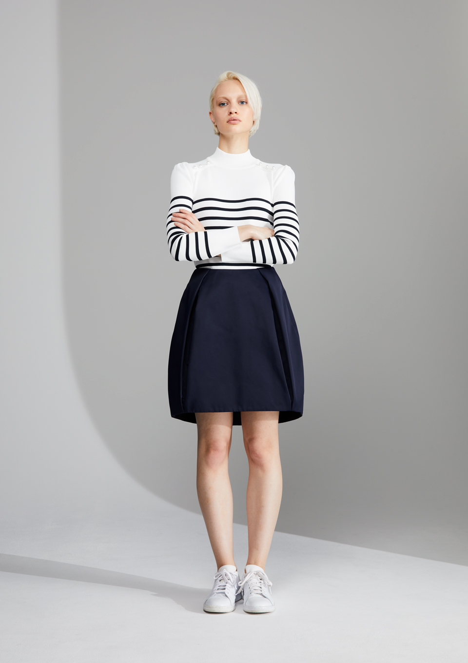 BORDER PEARL TOP