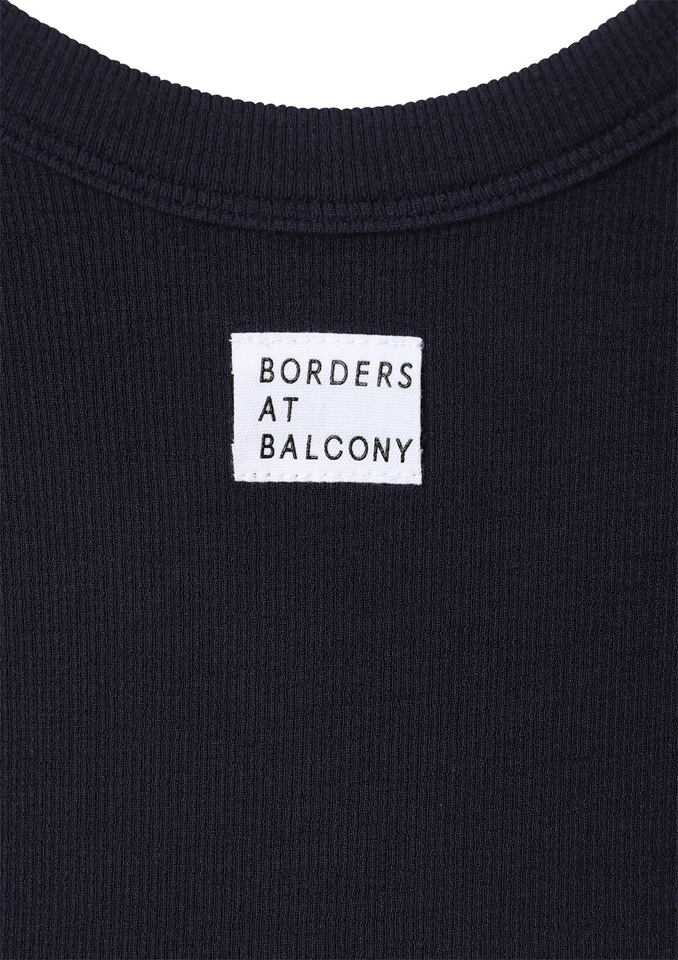 HALF SLEEVE RIB TEE