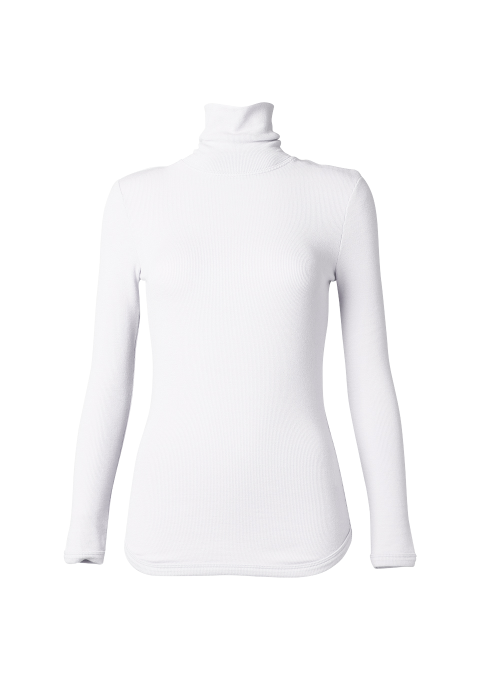 HIGHNECK RIB TEE