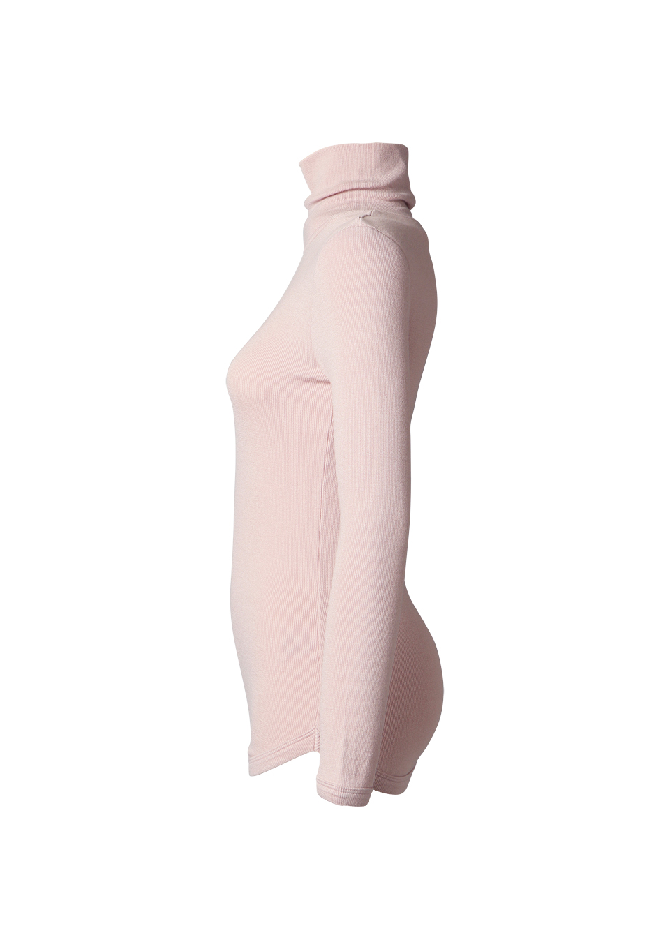 HIGHNECK RIB TEE
