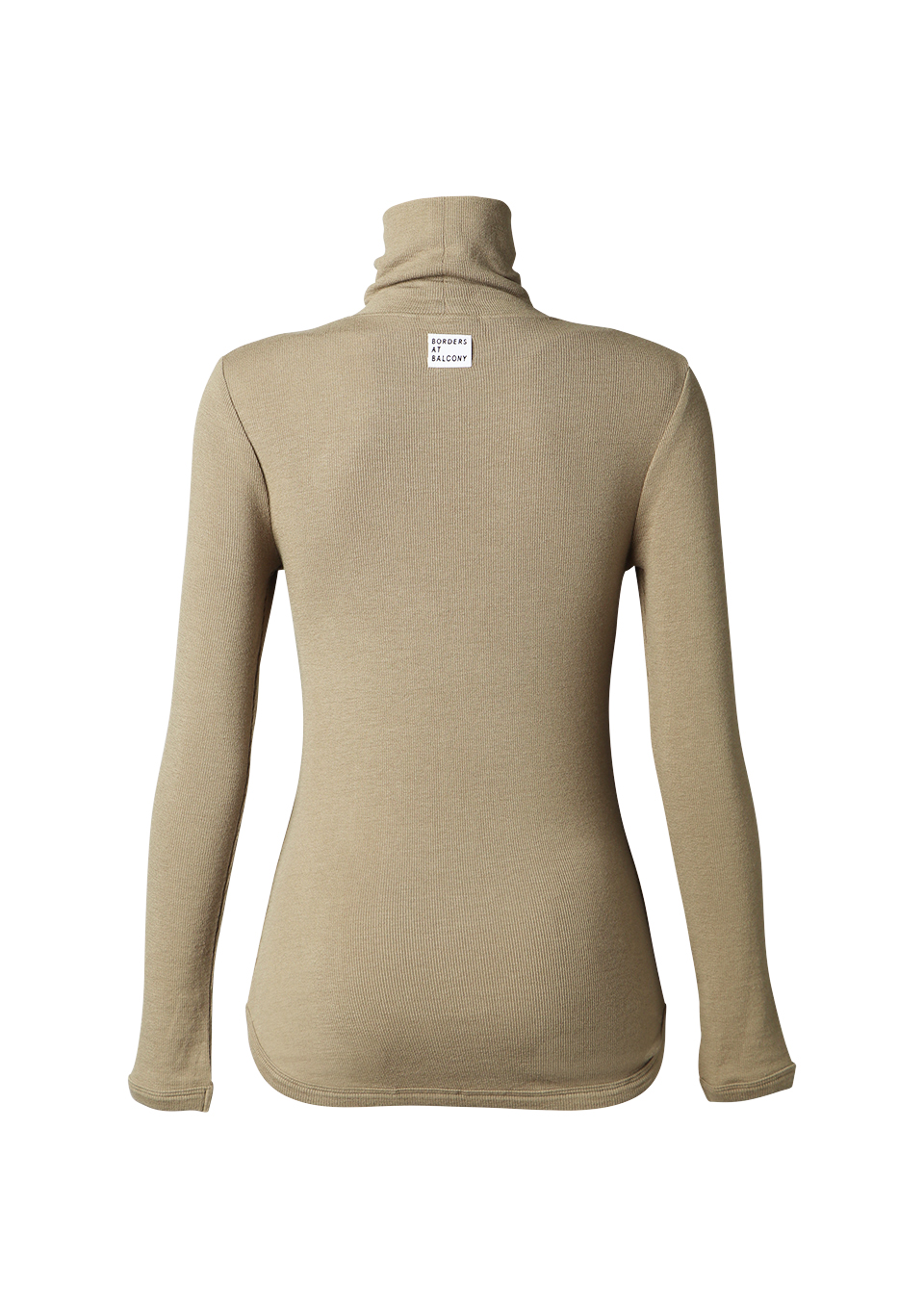 HIGHNECK RIB TEE