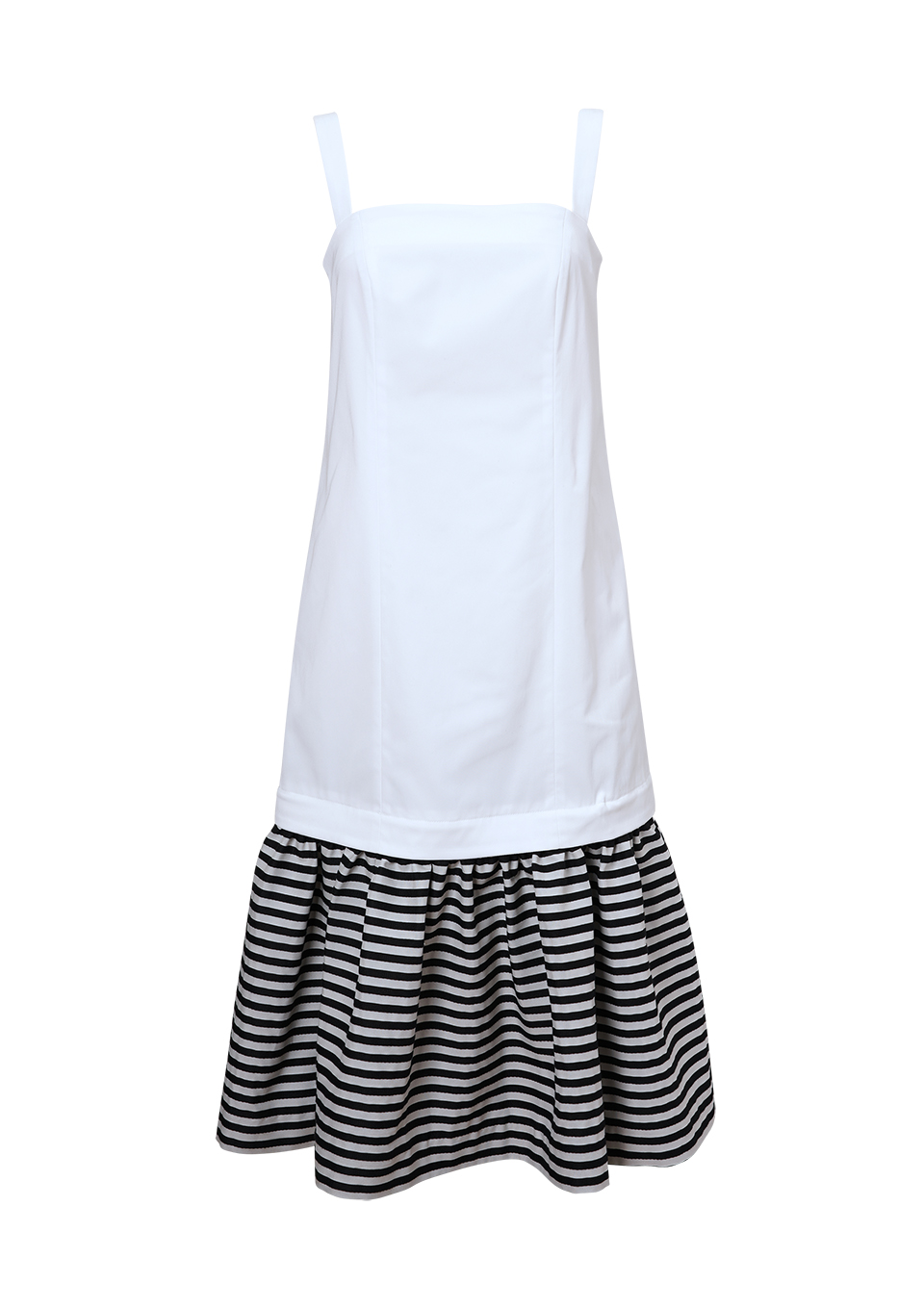 BORDER STRAP DRESS