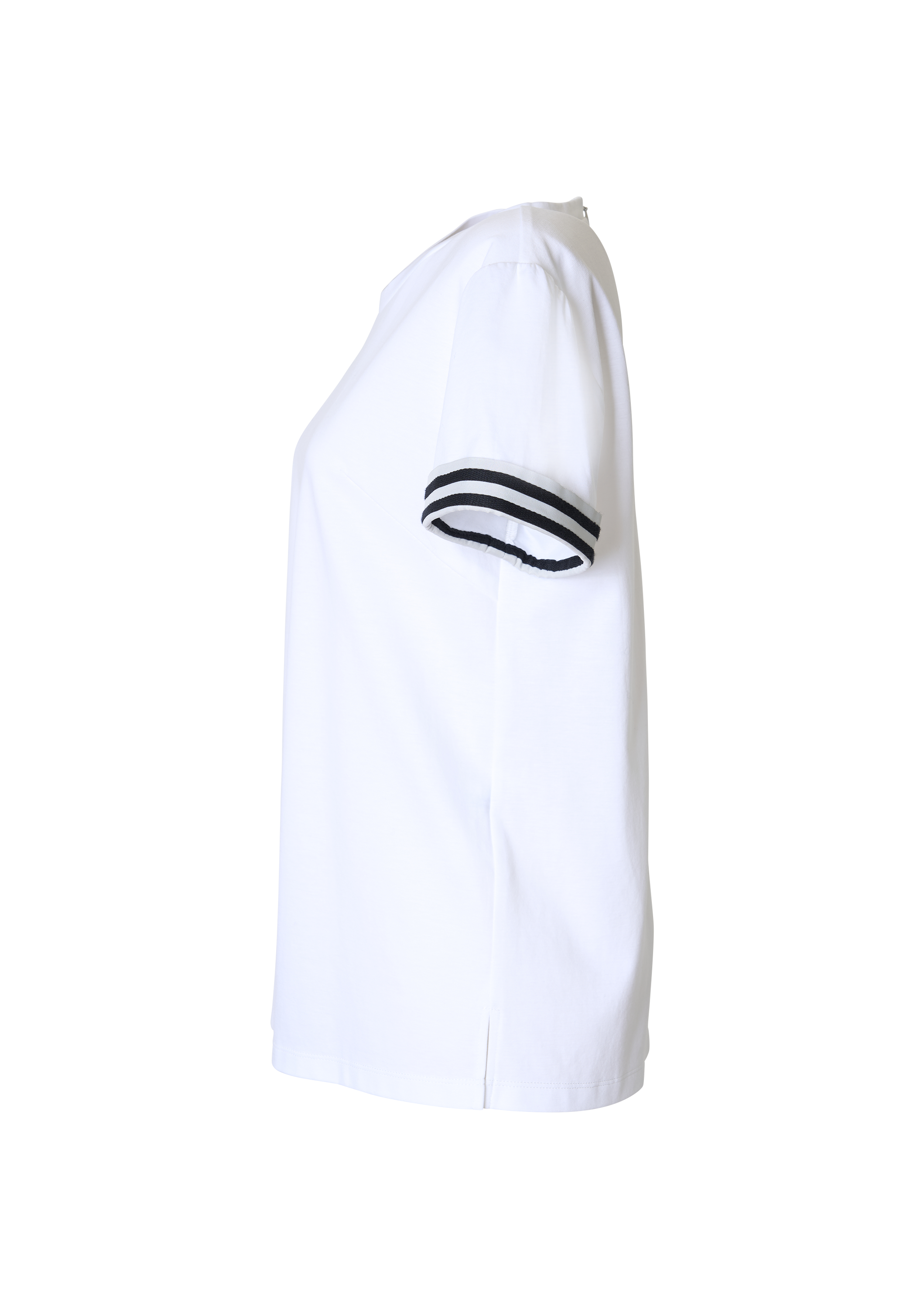 BORDER CUFF TEE