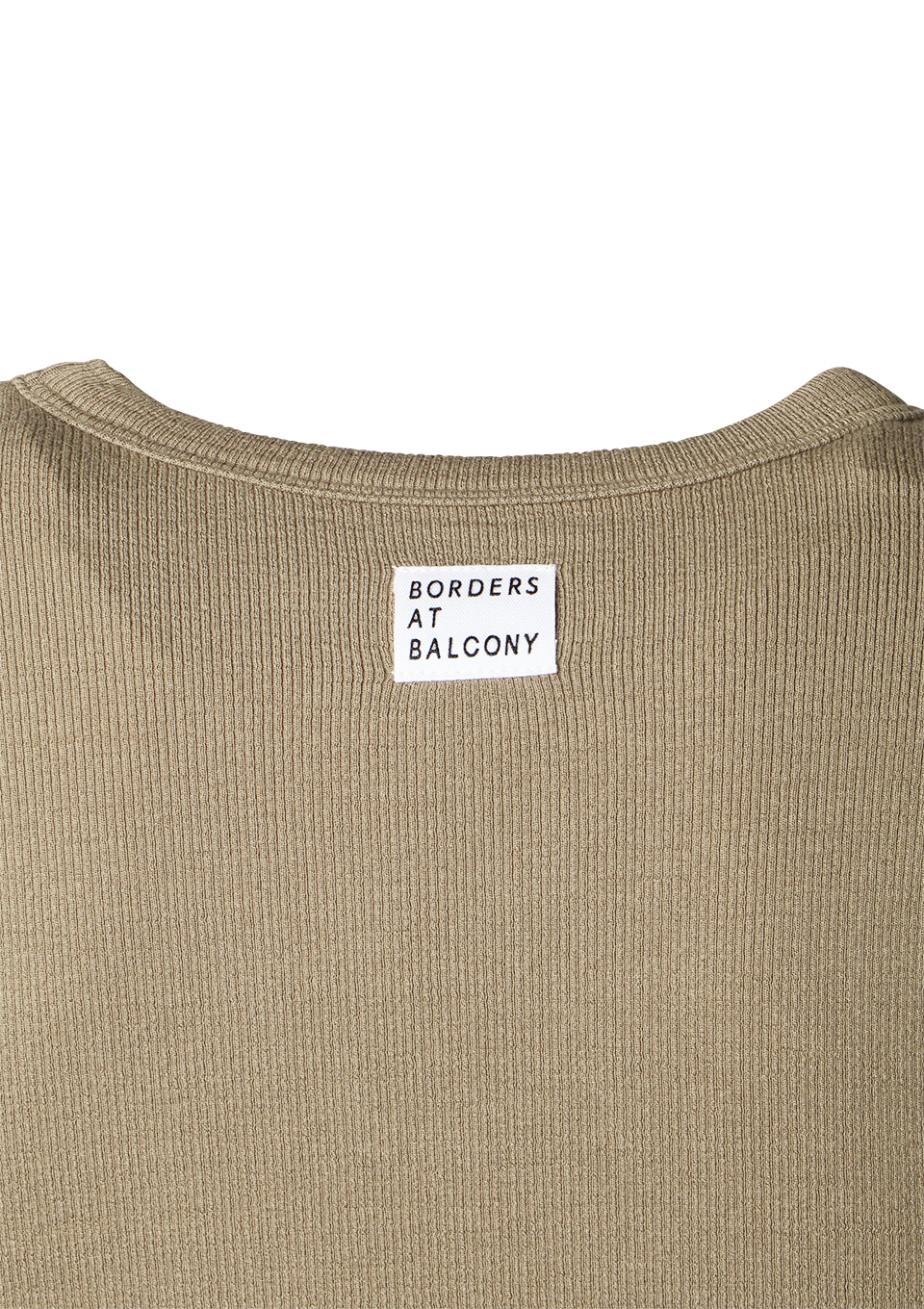 LONG SLEEVE RIB TEE
