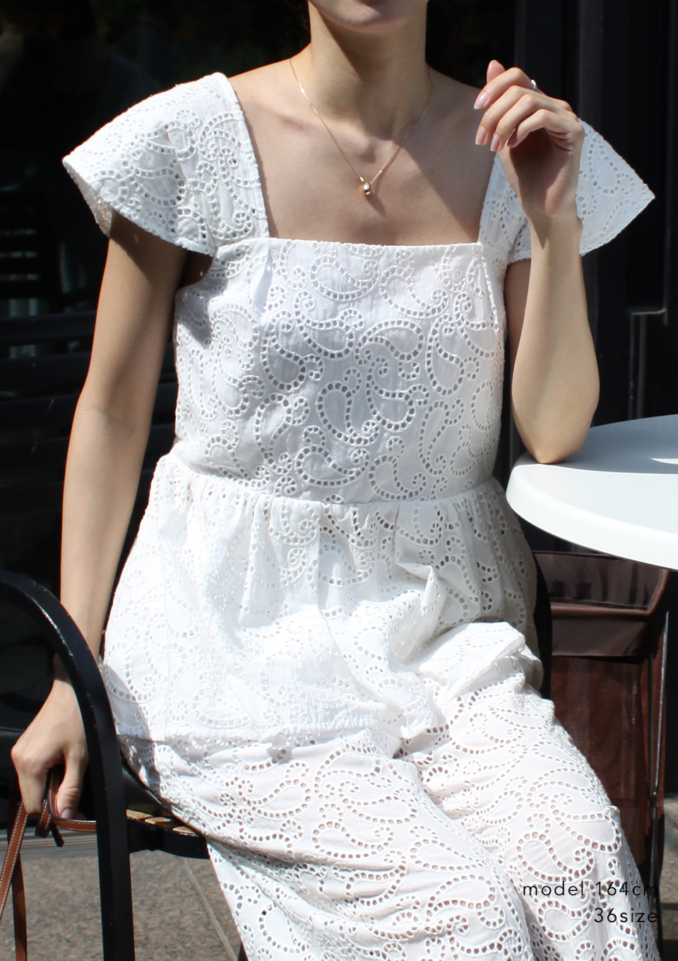 COTTON LACE TOP