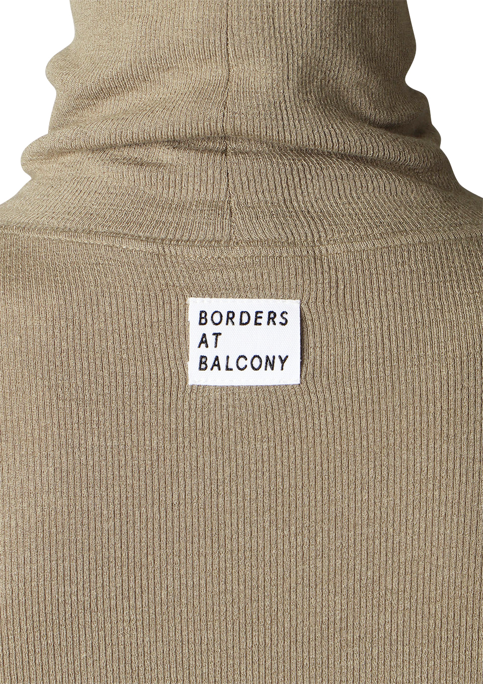 HIGHNECK RIB TEE