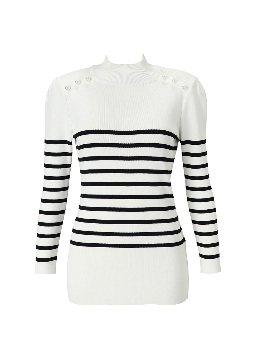 BORDER PEARL TOP