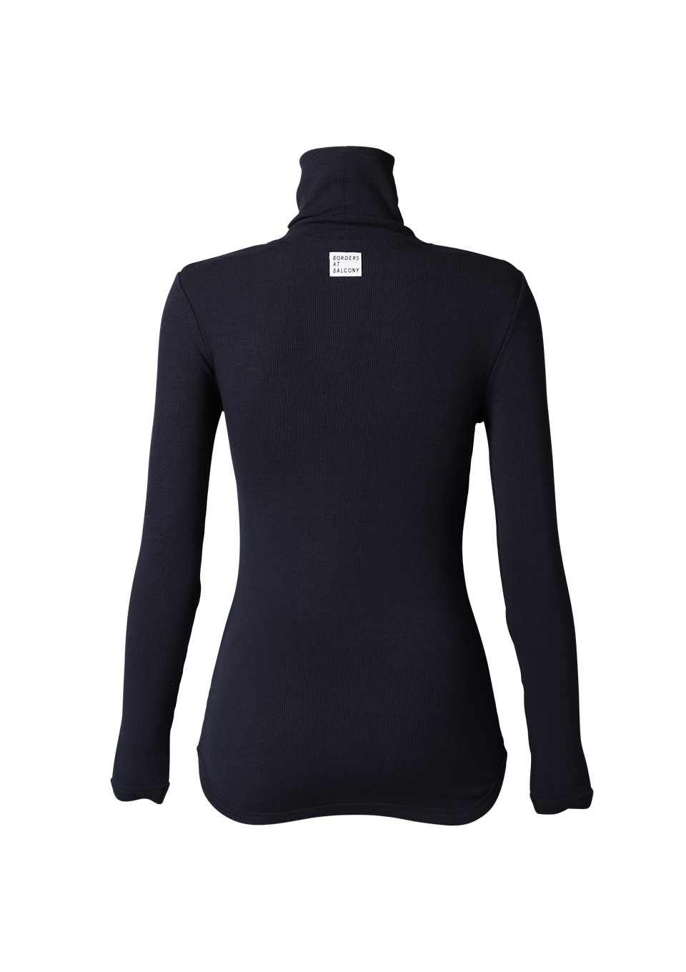 HIGHNECK RIB TEE