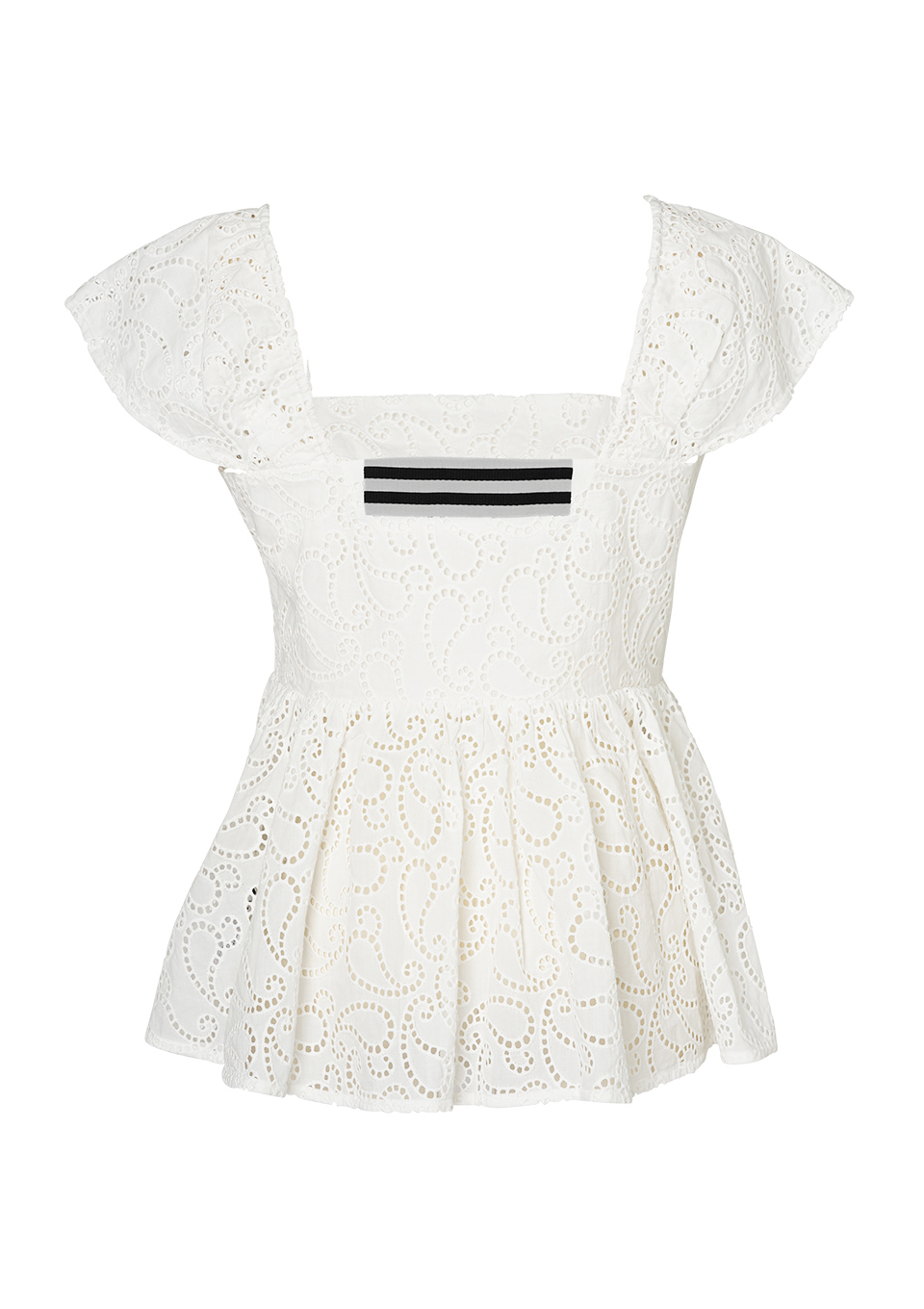 COTTON LACE TOP
