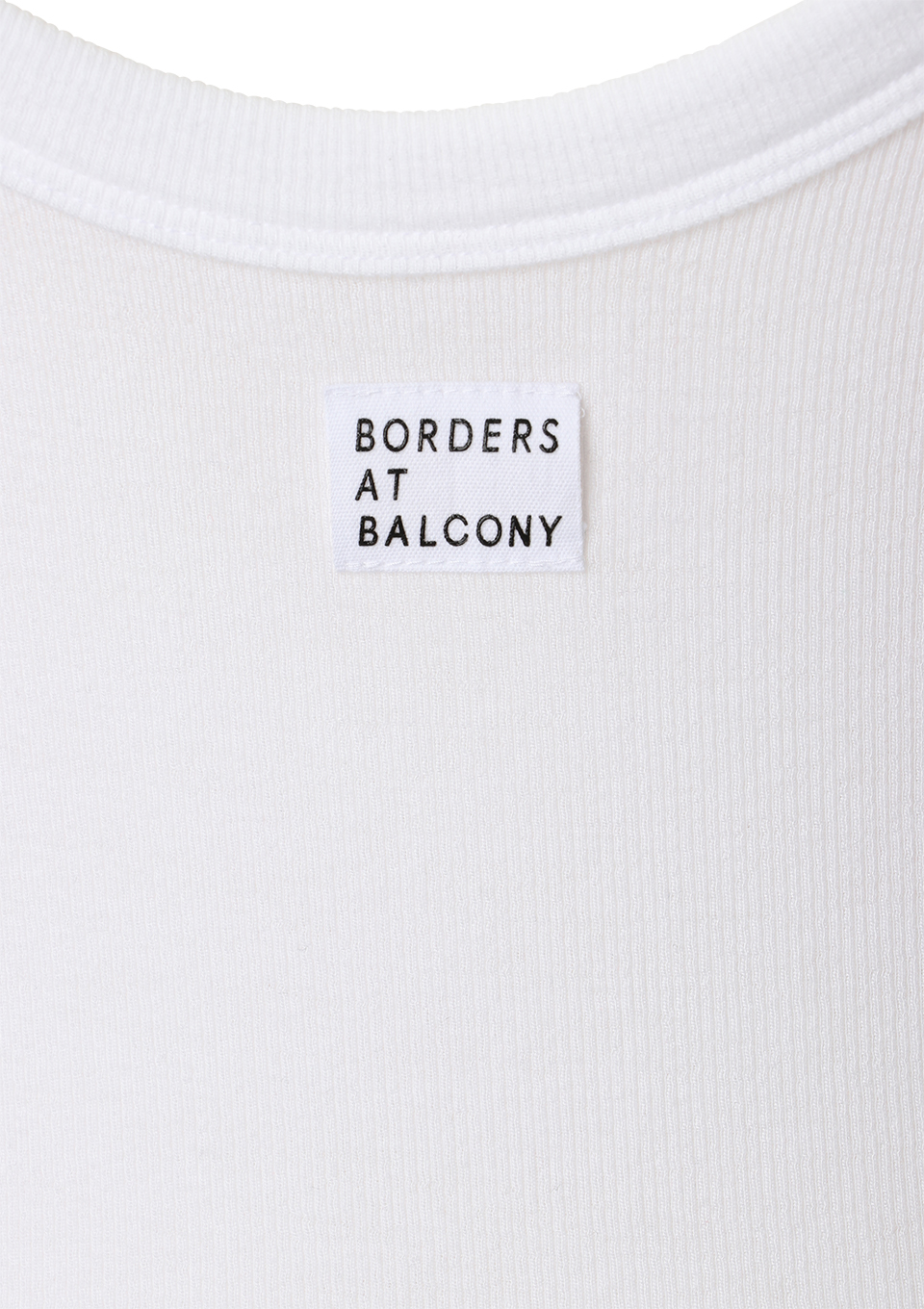 HALF SLEEVE RIB TEE