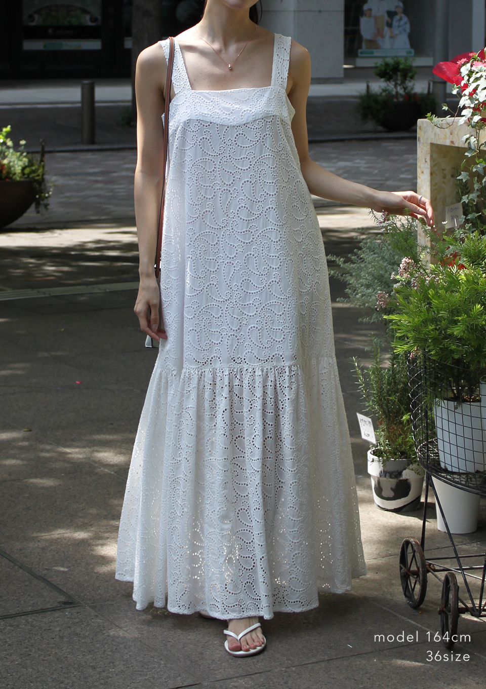 COTTON LACE DRESS