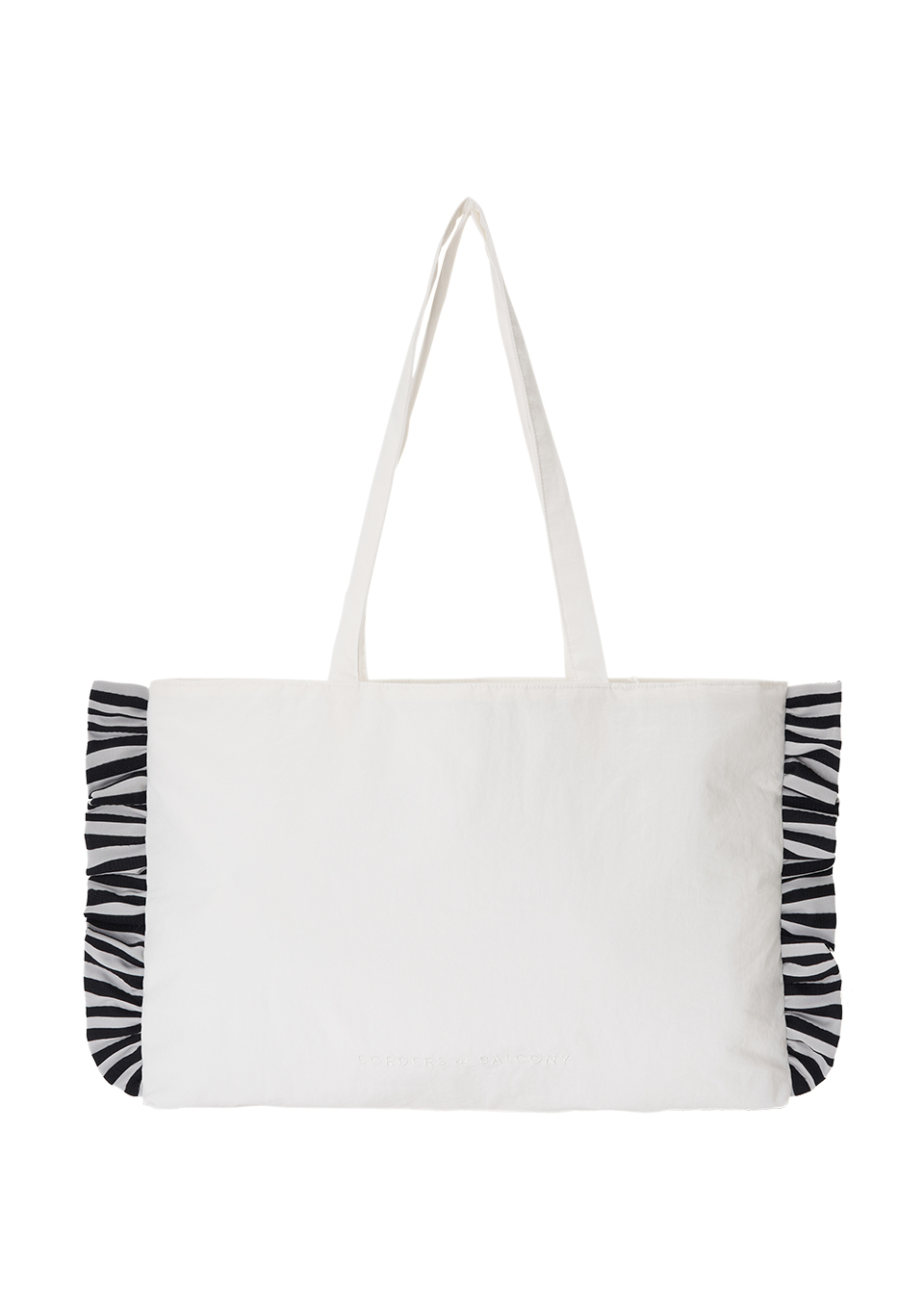 FRILL NYLON TOTE