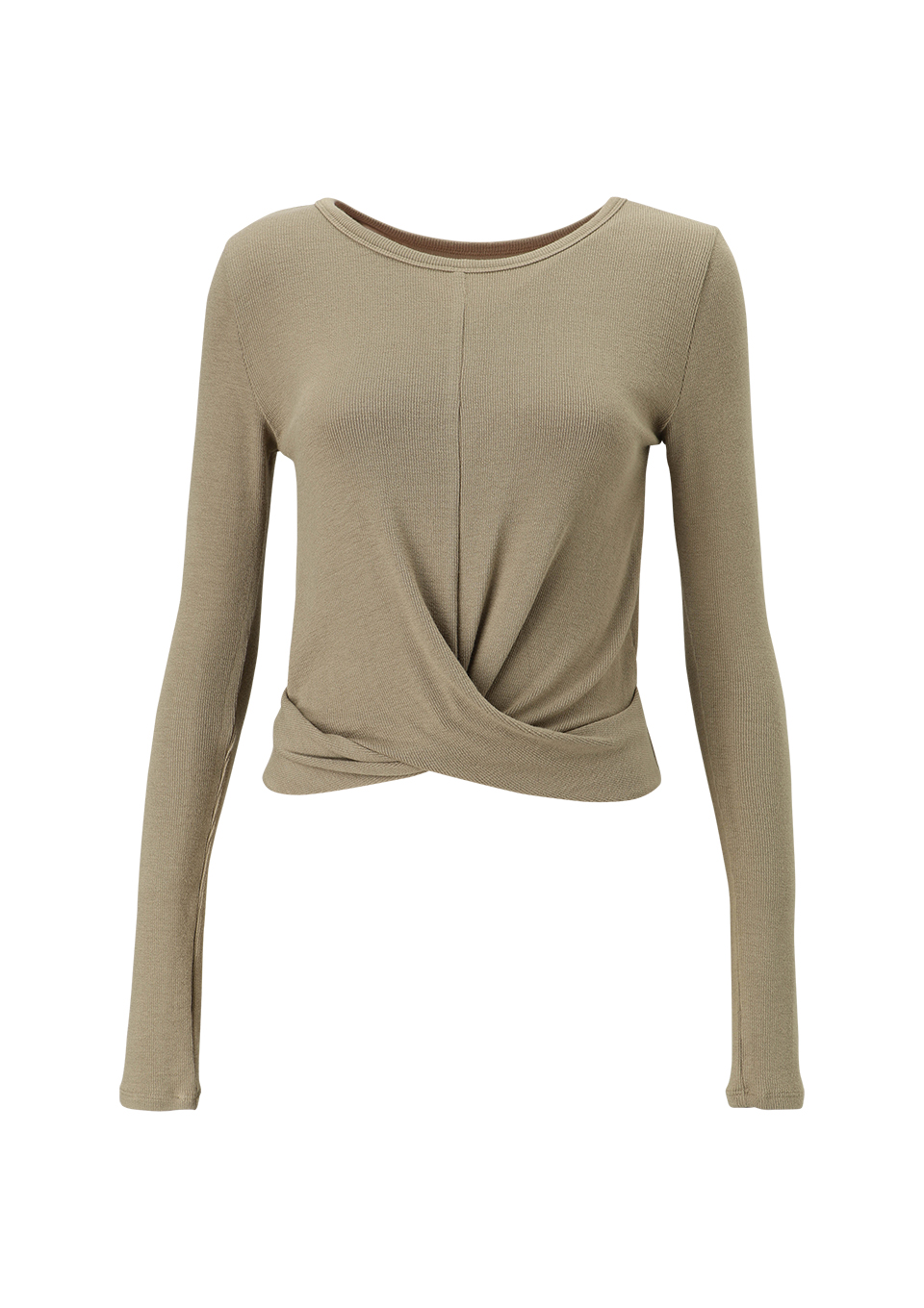 TWIST RIB TEE
