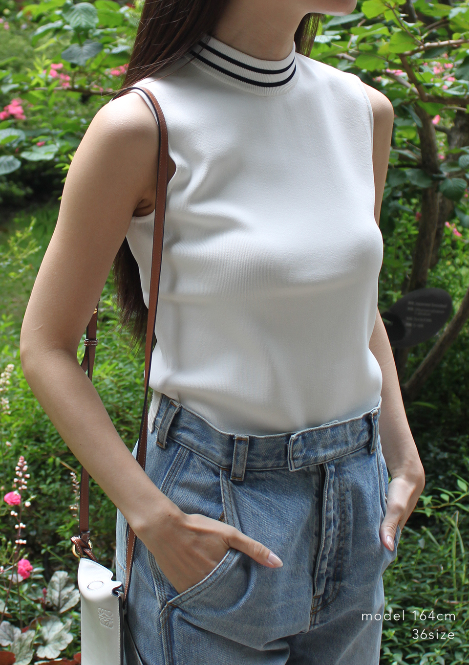 RAYON KNIT TANK