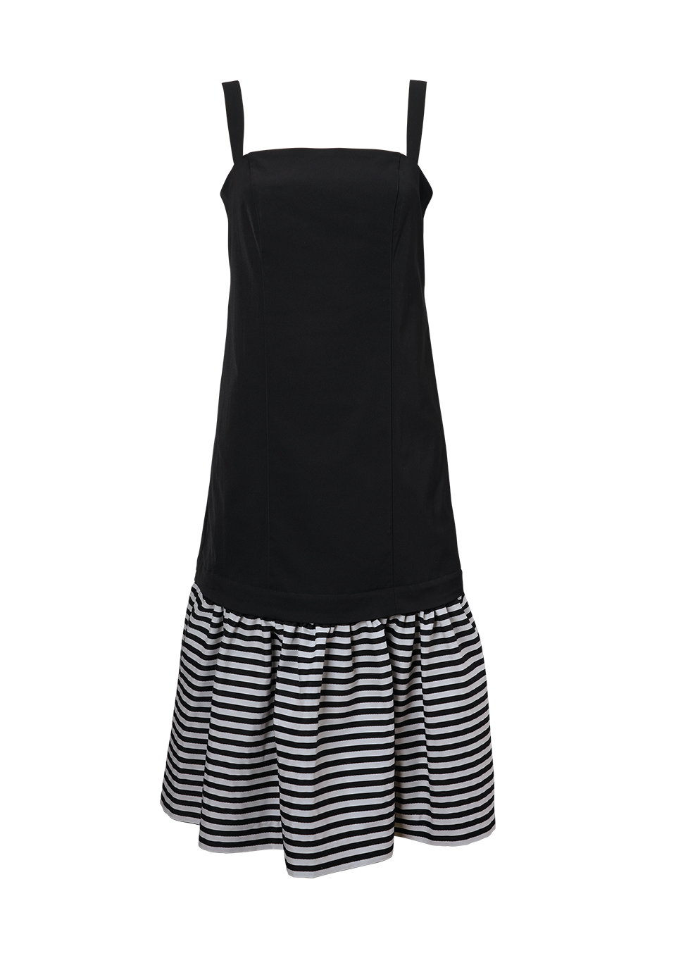 BORDER STRAP DRESS