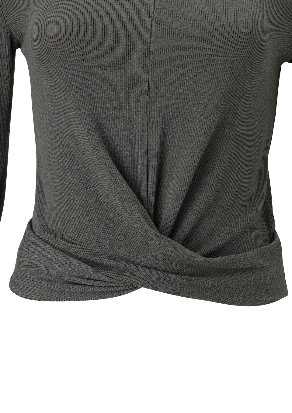TWIST RIB TEE