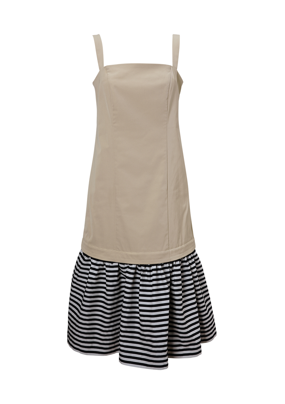 BORDER STRAP DRESS