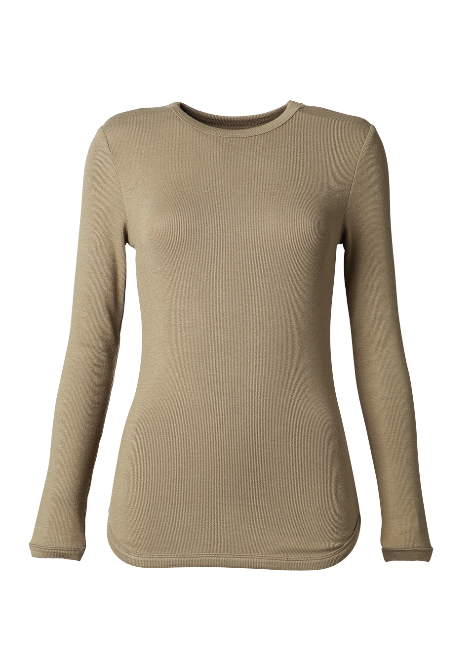 LONG SLEEVE RIB TEE