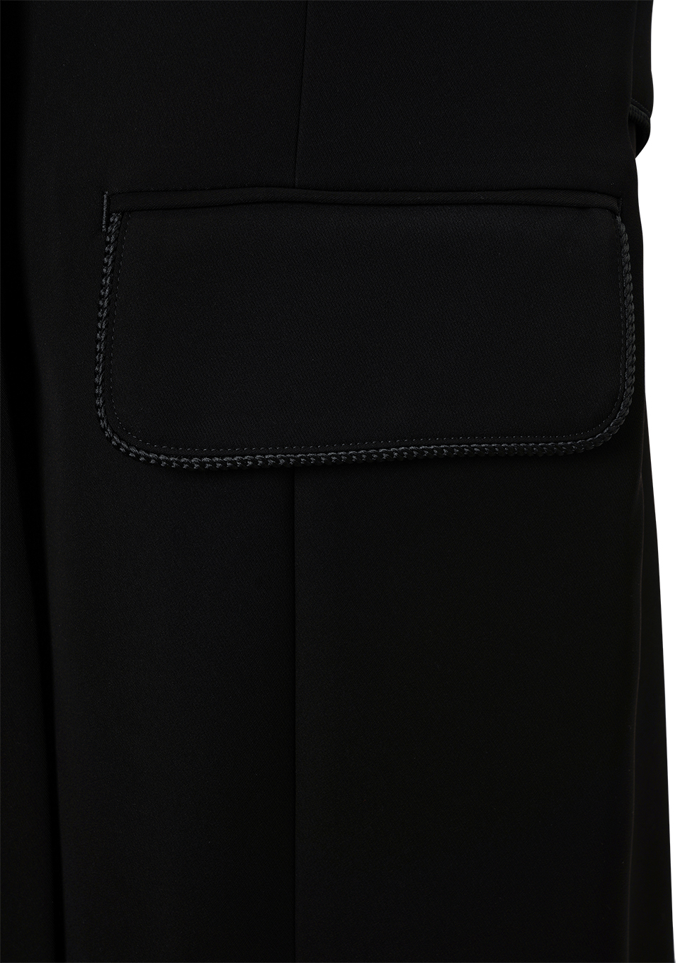 BACK BELTED GILET