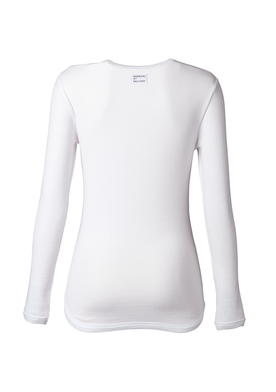 LONG SLEEVE RIB TEE