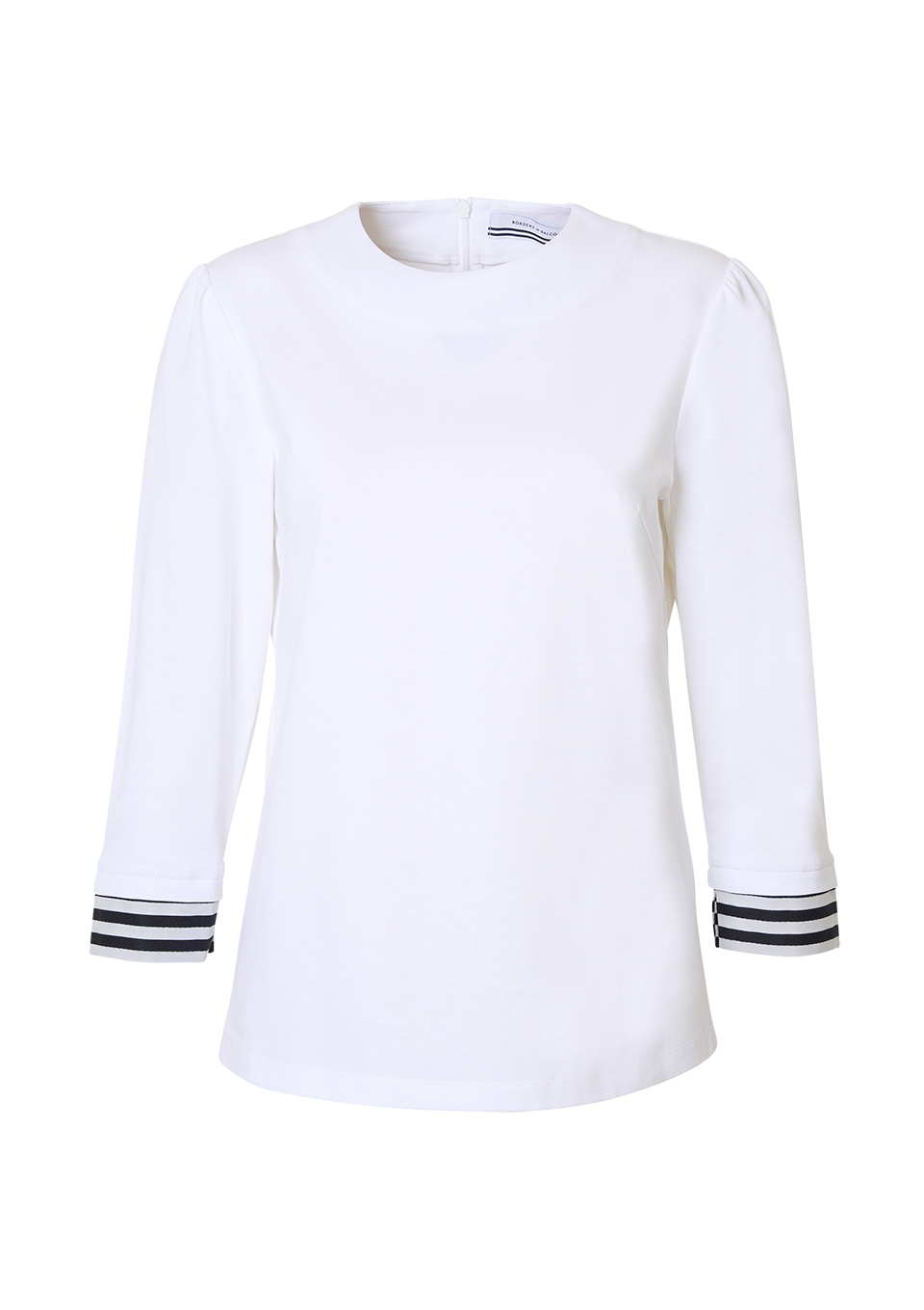 BORDER LONGSLEEVES TEE