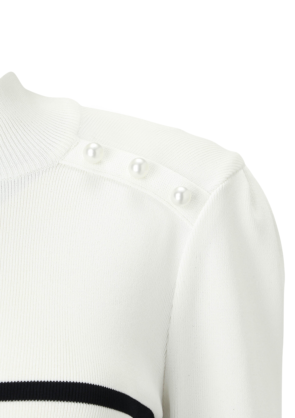 BORDER PEARL TOP