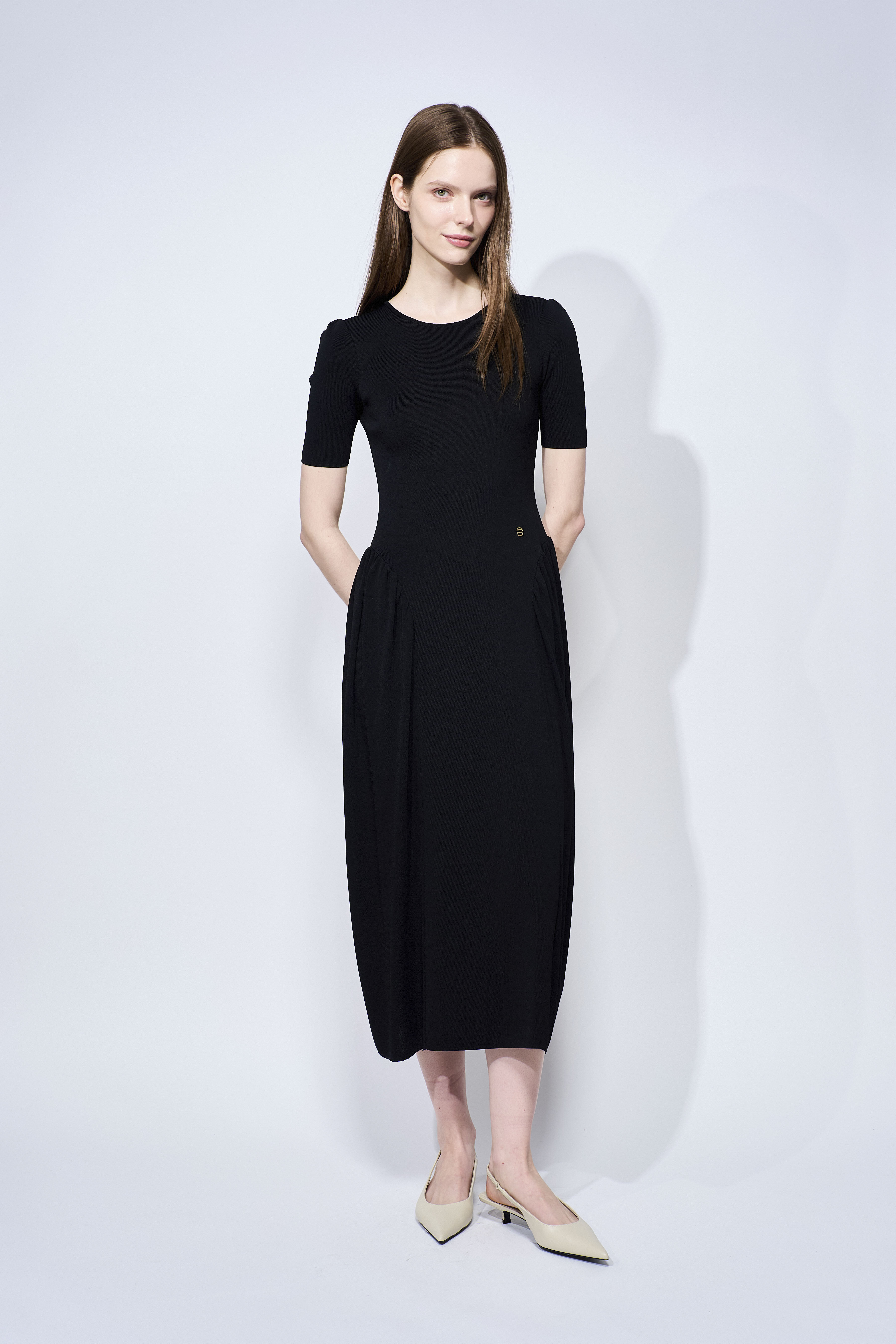 COCOON KNIT DRESS