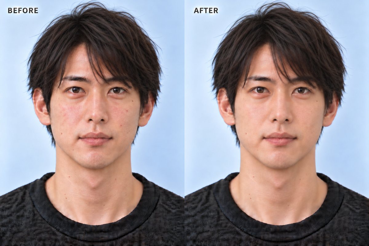 Before／Afterの比較写真