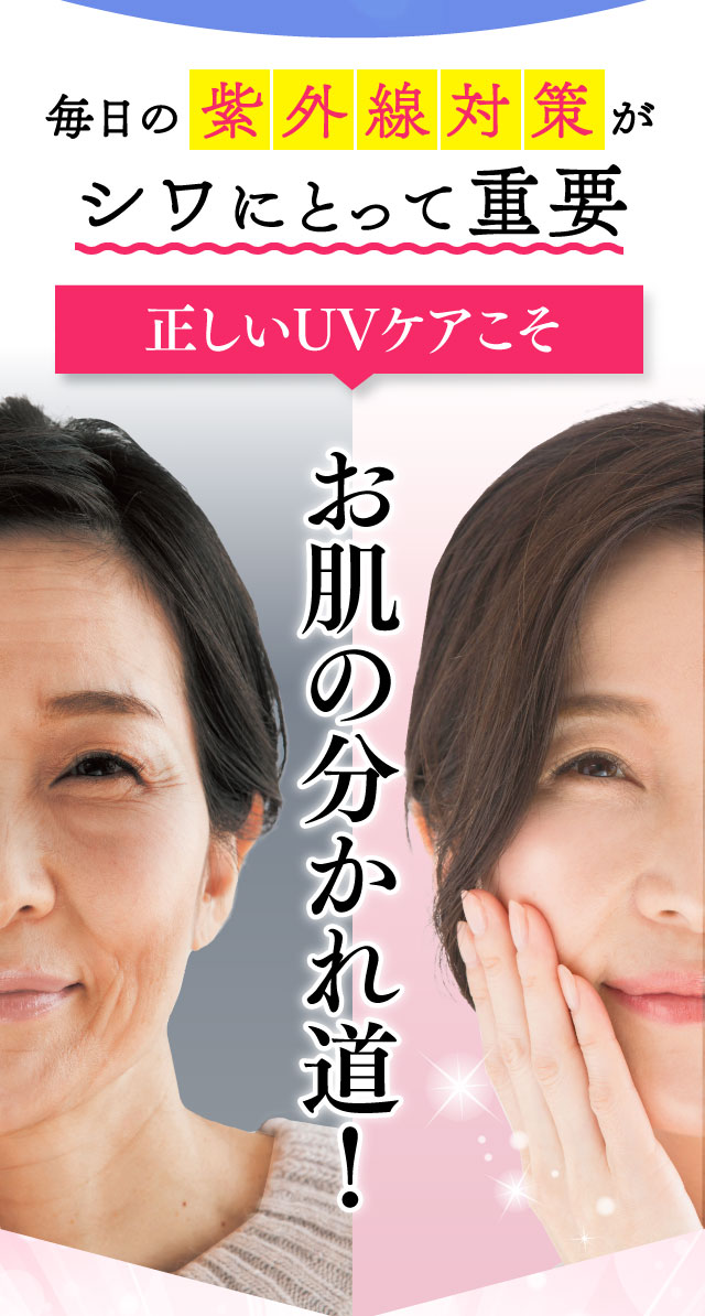 シワにとって重要