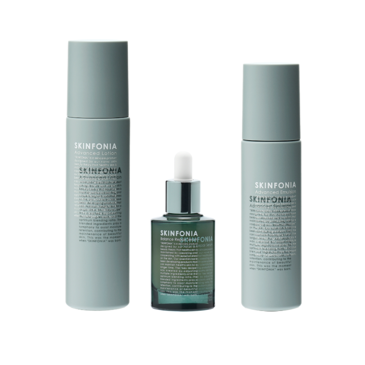 3点ベースセット（化粧水＋美容液＋乳液）