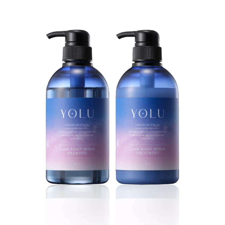 【数量限定SALE】YOLU カームナイトリペア(シャンプー/トリートメントセット)