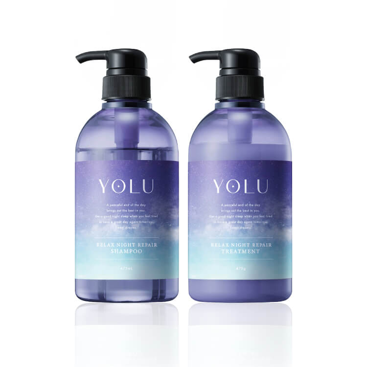 【数量限定SALE】YOLU リラックスナイトリペア(シャンプー/トリートメントセット)