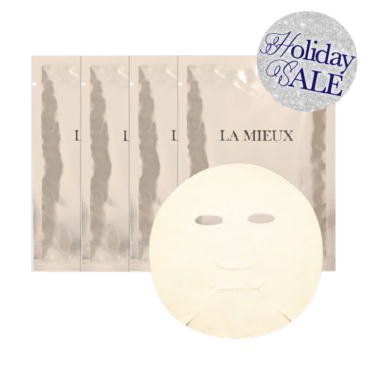 【トライアルセット】LA MIEUX リッチモイスチャーシートマスク(4枚セット)