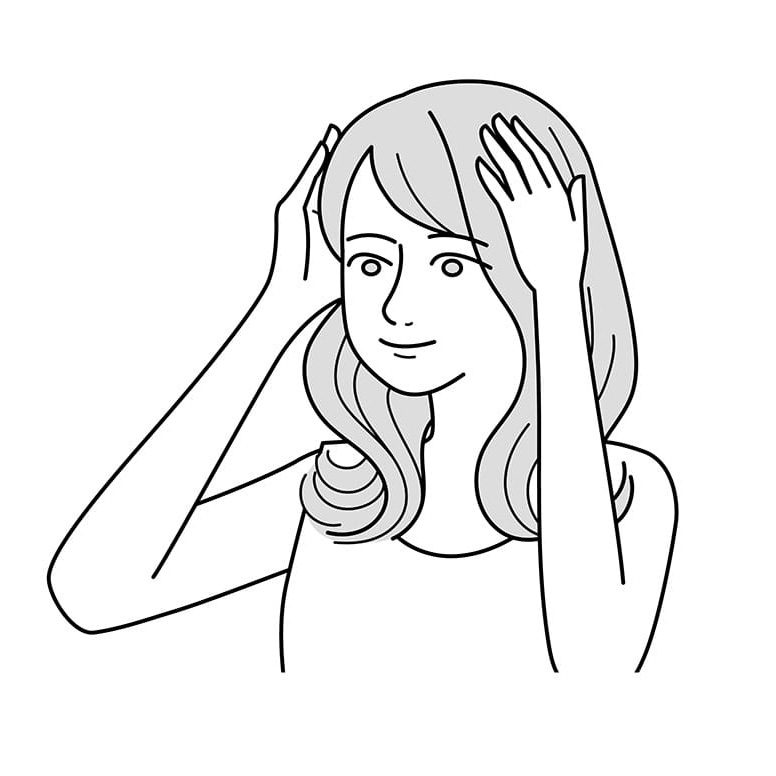 5.表面につける