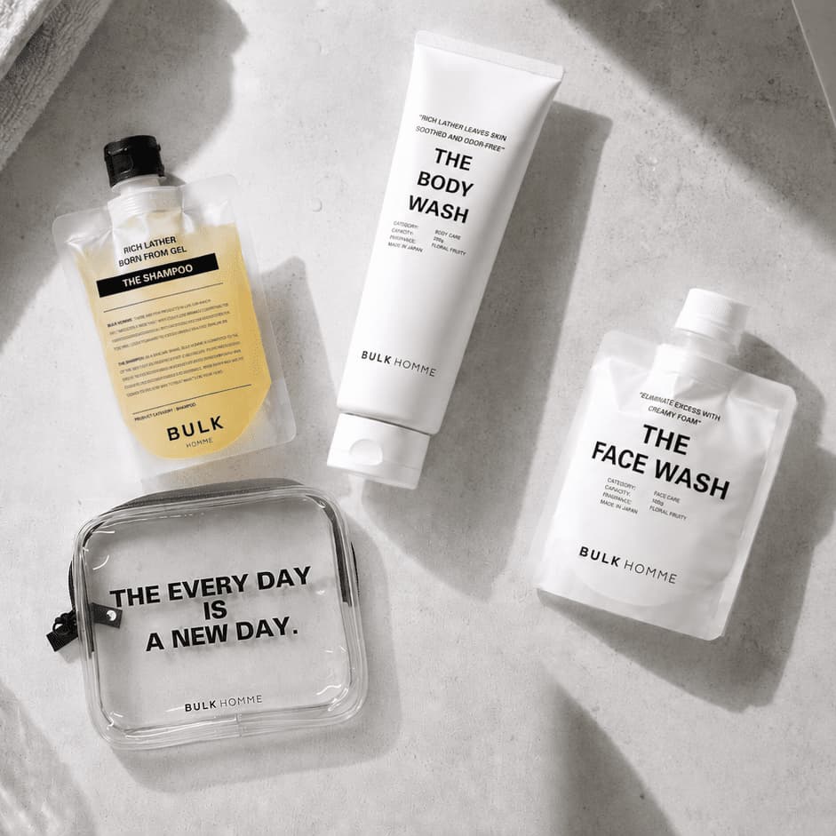 シャルムボー　スキンケア トライアルセット 6点セット BLOOMM シリーズ TRIAL SET（トライアルセット）｜BULK HOMME【公式】