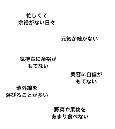 こんな人はビタミンCが低下しているかも…！