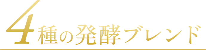 4種の発酵ブレンド