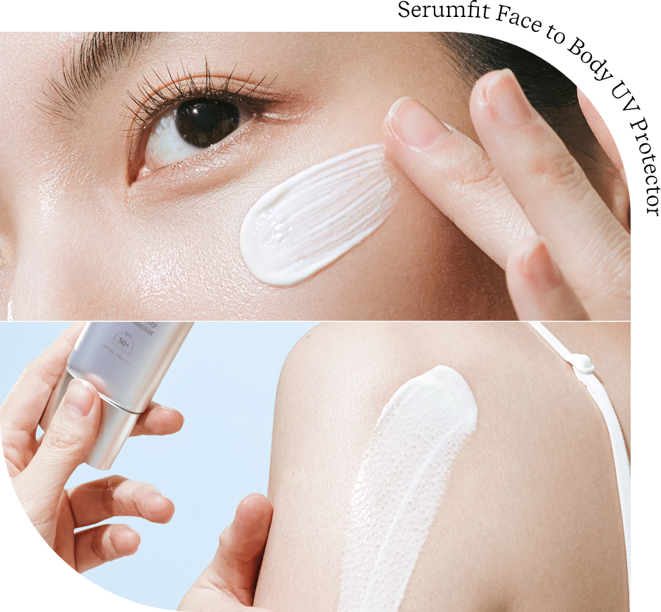 顔にも体にも、全身にたっぷり仕込める透明エッセンス