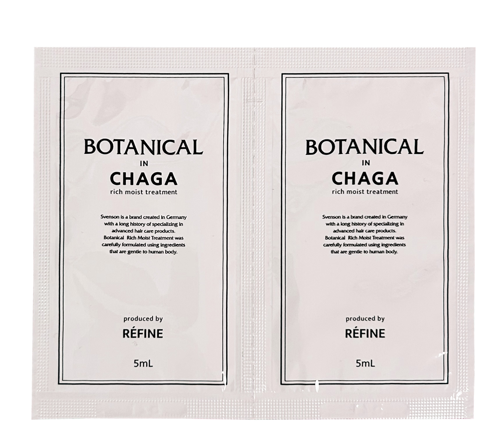 ザ・チャーガ ヘアトリートメント 5mL（2個セット）