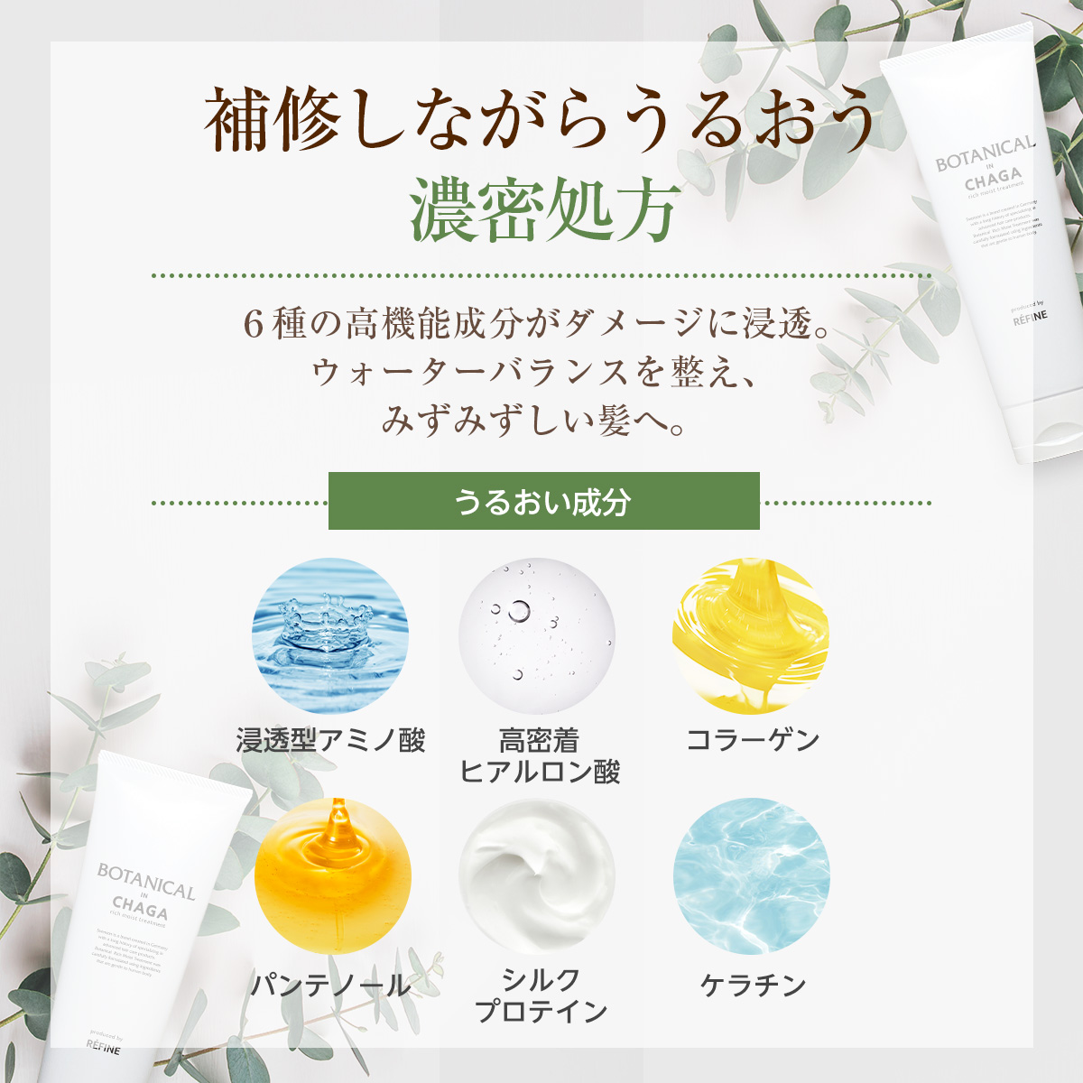 ザ・チャーガ ヘアトリートメント 250g