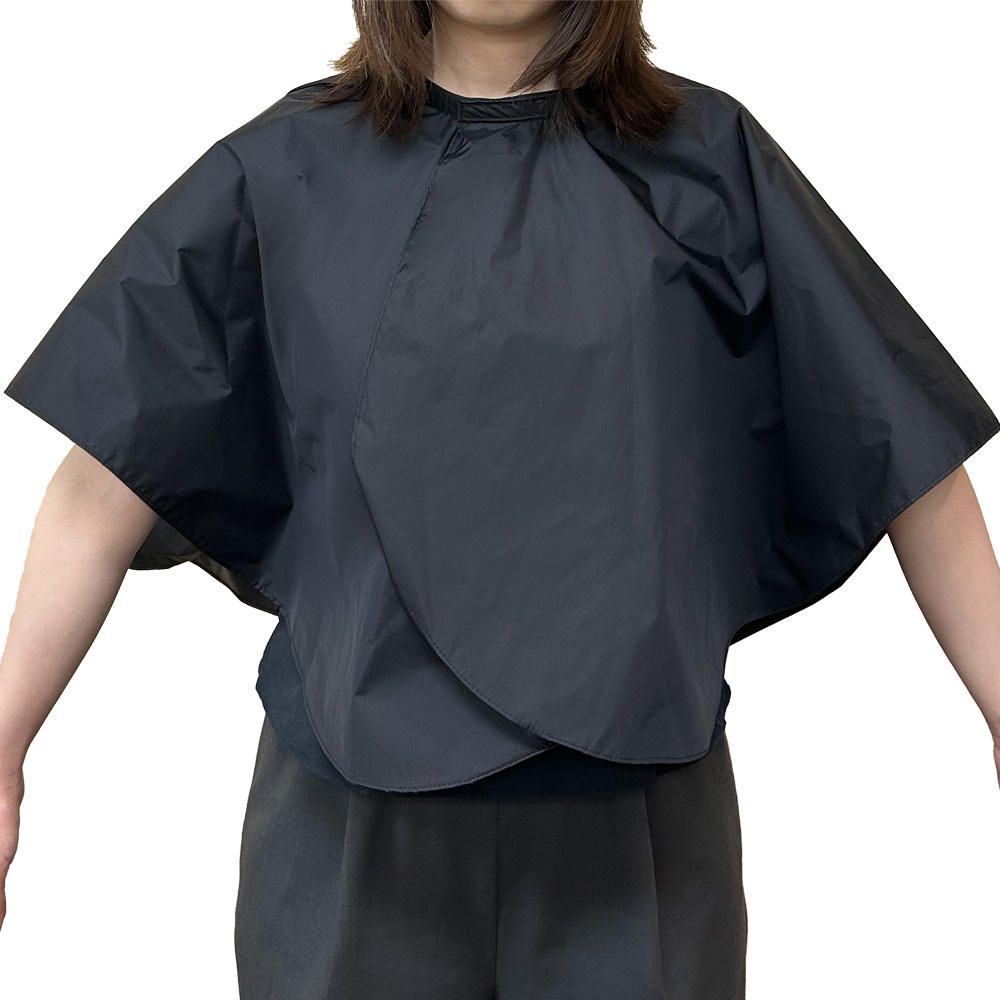 毛染め用防水ケープ 
