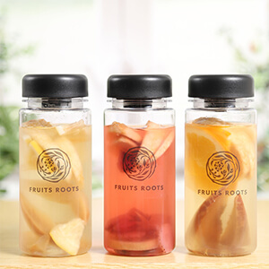 デトックスウォーター3種セット（いちご＆キウイ、桃＆オレンジ、シトラス＆洋なし）ボトル付