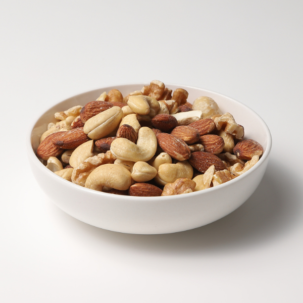素焼きミックスナッツ（くるみ、アーモンド、カシューナッツ、マカダミアナッツ）